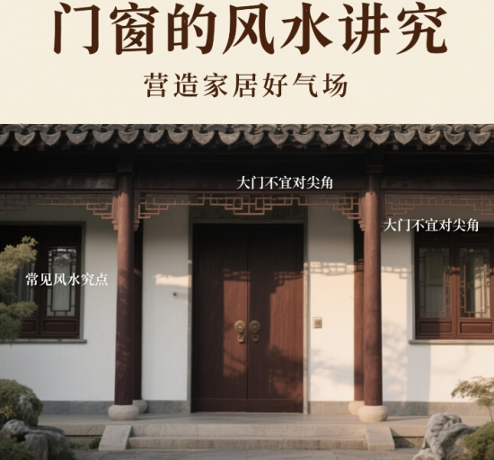 中國門窗品牌的風水講究：這些細節(jié)影響家居運勢